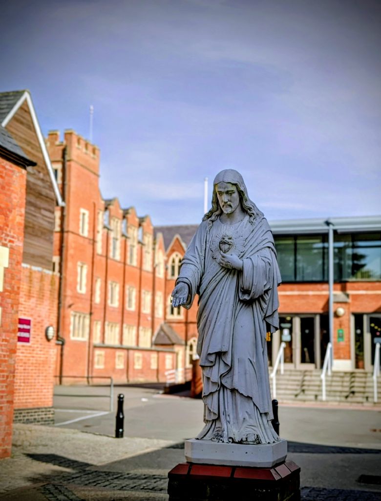 A view from the entrance to Wimbledon college